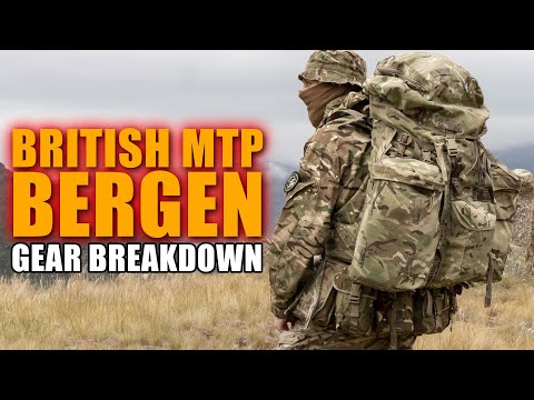 British MTP Infantry Rucksack - Gear Breakdown