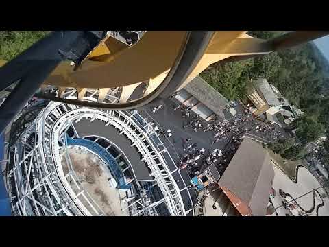 Batman (front seat POV) - Six Flags Great America - 8/1/2021