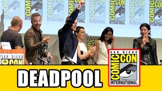 Deadpool Comic Con Panel - Ryan Reynolds, T.J. Miller, Morena Baccarin, Gina Carano, Ed Skrein