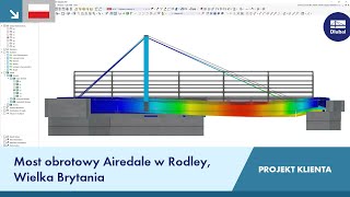 Most obrotowy Airedale w Rodley, Wielka Brytania