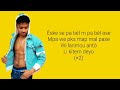 Mwen bouke selibatè  | D-singer | Paroles Lyrics