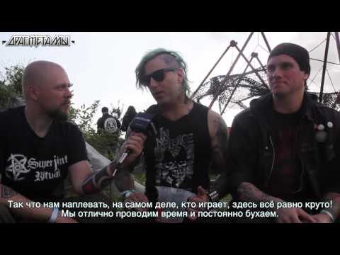 The Casualties interviewed by drugmetal.ru at Hellfest 2013