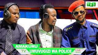 MUTABARUKA NA KNC BAKIRIYE UMUVUGIZI WA POLICE😳AMAKURU YA TV1:REGIS SKITS