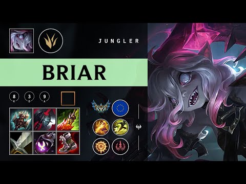 Briar Jungle vs Shaco - EUW Challenger Patch 26.03