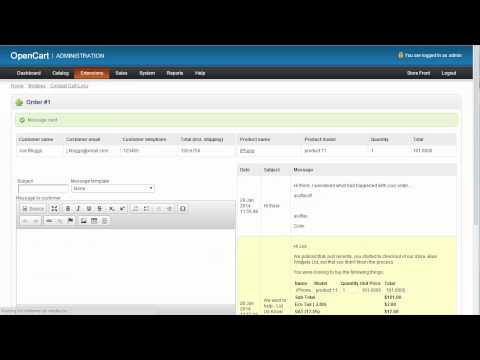 A Tour of Combat Cart Loss: Stop Abandoned Carts in Opencart