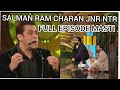 RRR Promotion Bigg Boss 15 | rrr Full episode | Salman Khan Ram Charan Jnr Ntr Alia Bhatt