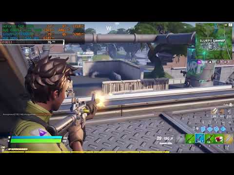 Laptop Gaming ACER NITRO 7 - Fortnite Gameplay & FPS