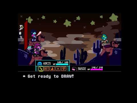 Deltarune Chapter 3 - REACH FOR THE STARS (Whistles - fan secret boss)