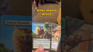 Getting My Magic the Gathering Alters Signed by the Original Artist at Marvel Prerelease
