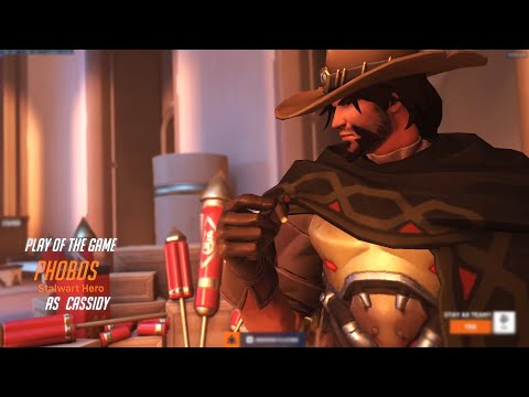 IDDQD CASSIDY GOT HUGE BUFF - POTG! OVERWATCH 2 TOP 500 SEASON 5