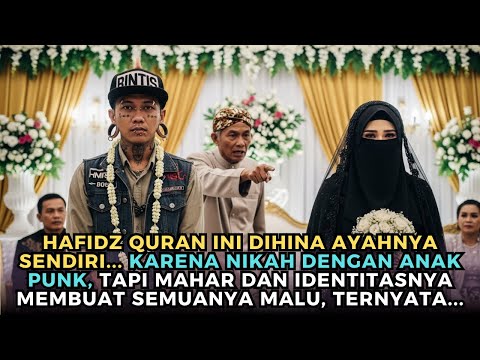 Hafidz Quran Ini Dihina Ayahnya Karena Nikahi Anak Punk, Tapi Saat Mahar Dibuka Semua Terdiam!