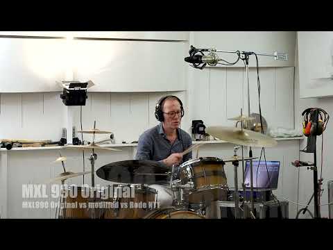 MXL990 Original vs Modified vs Røde NT1