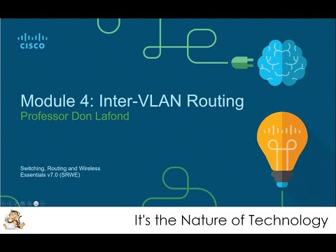 NetAcad SRWE Module 4: Inter-VLAN Routing Presentation