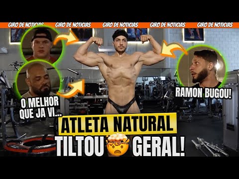 RAMON DINO, CAIKE E BALESTRIN AVALIARAM E BUGARAM COM ATLETA NATURAL!
