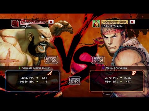 zangitan [Zangief] vs UGP KoE TaSuKe [Ryu] USF4