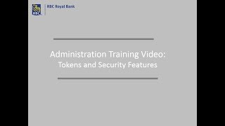 Administration: Tokens and Security Features