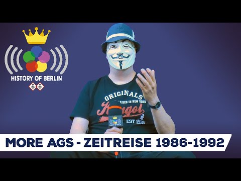 More (Zeitreise 1986-1992) Märkisches Viertel, S-Bahn Graffiti, Berliner Mauer - HISTORY OF BERLIN