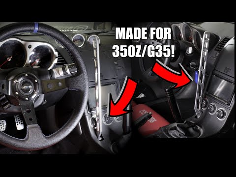 Clean HYDRO Handbrake Install for 350z G35 HENKO AUTO LAB (Best hydro ebrake made for 350z G35)