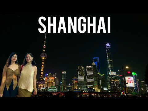 The MOST Beautiful Part of Shanghai - Nanjing Road, The Bund 😍 Hotel change & China Food