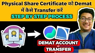 How to convert physical share certificates into Demat form? |Step By Step Process | By Umang Kumar