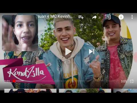 Reagindo a deixa ela beija do matheus e kauan e MC Kevinho