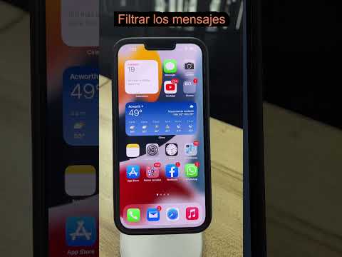 Cómo filtrar mensajes entre remitentes conocidos y desconocidos en iOS 14