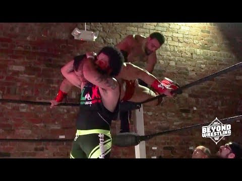 Unbreakable F'n Machines decimate a bloodied EYFBO | Beyond Wrestling "Apocalypse Dudes" (LAX)