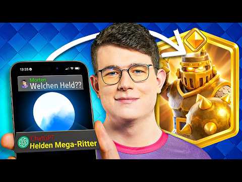 😱⚙️CHATGPT BAUT MEINE HELDEN DECKS, BIS ICH RAUSFLIEGE… (Eskalation) | Clash Royale Deutsch