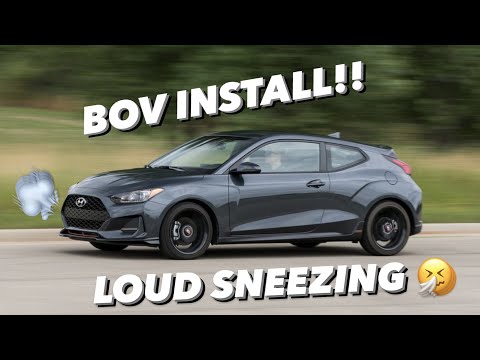2020 VELOSTER TURBO BOV INSTALL!!!!!