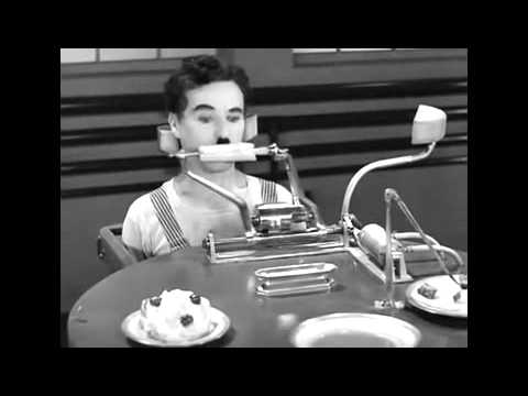 찰리 채플린 오토마타기계 1936