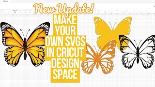 🚨 MUST SEE CRICUT UPDATE | MAKE YOUR OWN SVG IMAGES IN CRICUT DESIGN SPACE 🚨PNG TO SVG CONVERTER