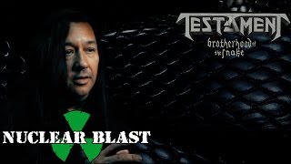 TESTAMENT - The recording process for &quot;Brotherhood of the Snake&quot; (OFFICIAL TRAILER)