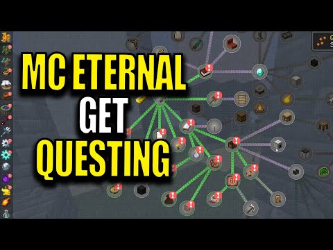 Minecraft MC Eternal Modpack Chapter 2 Ep 99 - Questing