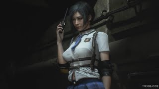 RESIDENT EVIL 2 Remake Leon S Kennedy Gameplay Ada Apocalypse Schoolgirl MOD