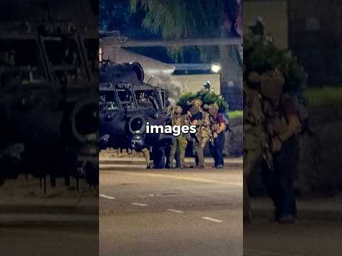 Why were Delta Force Spotted in Los Angeles?