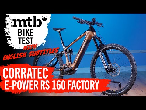 Corratec RS 160 Factory I Bike Test I All Mountain E MTB I Bosch Performance CX Smart System I 160mm