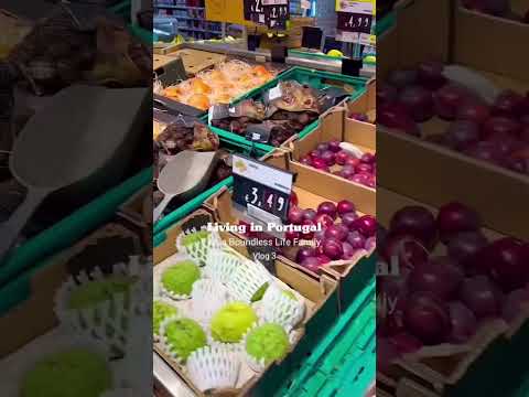 What it’s like to go grocery shopping in Portugal  #livingabroad