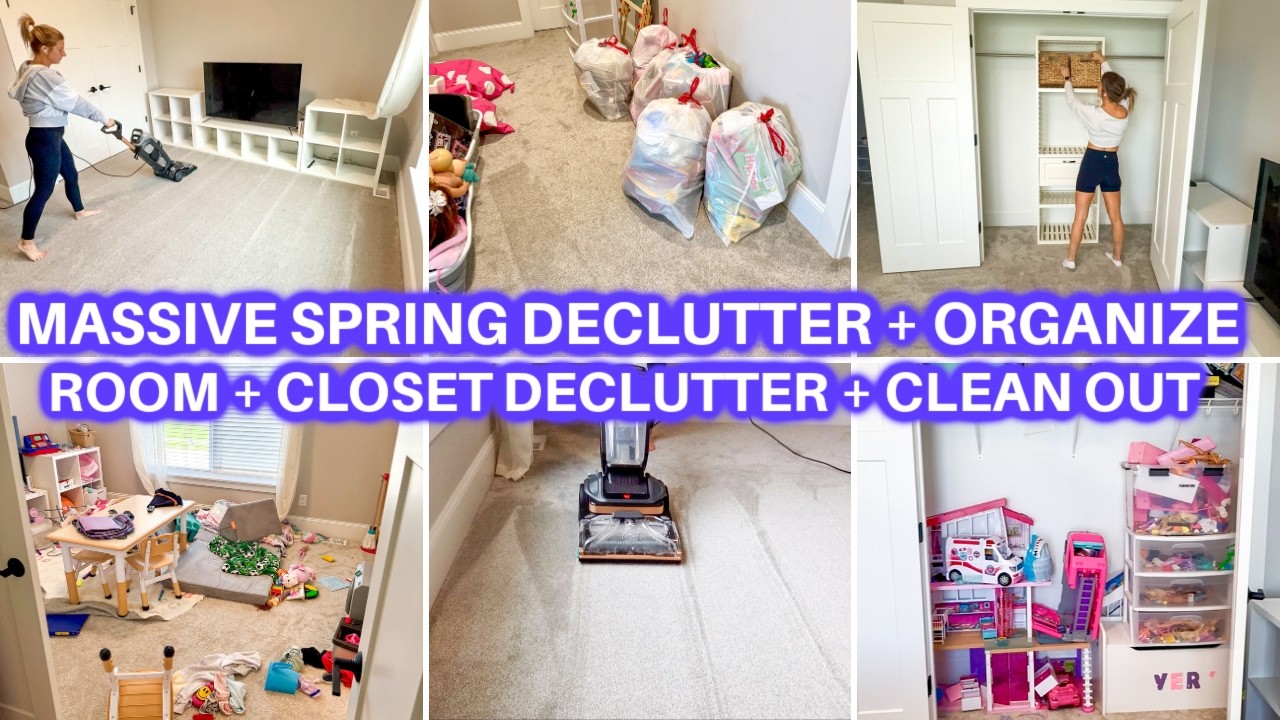 EXTREME SPRING DECLUTTER ORGANIZE + CLEAN WITH ME CLEANING MOTIVATION SPRING CLEANINGJAMIE'S JOURNEY