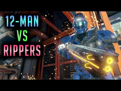 12-Man Warzone Game Against The Rippers - Halo 5