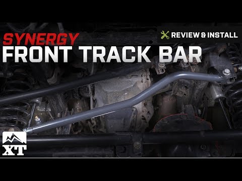 Jeep Wrangler Synergy Front Track Bar (2007-2017 JK) Review & Instal
