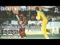 CRICKET WORLD CUP 96 AUSTRALIA Vs WEST INDIES 26th Match Highlights DIGITAL CRICKET TV