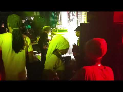 Jah Shaka playing Yukiko Kinoshita - Karmic Cycle (I-tal Soup) at Fold pre Notting Hill Carnival 19