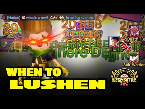 This is why we BUILD MANY LUSHENs in Top Tier G3 Siege Battle! Feat. DOM x Liu Mei META!