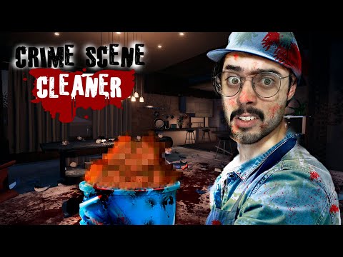 LIMPANDO cenas de CRIME para a MÁFIA🩸| Crime Scene Cleaner Prologue