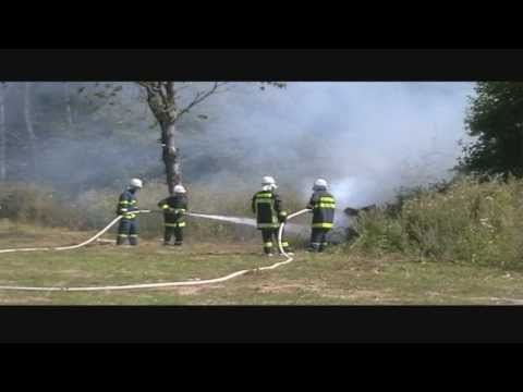 Kolárovice dorast [simulovaný požiar] 18.8.2013