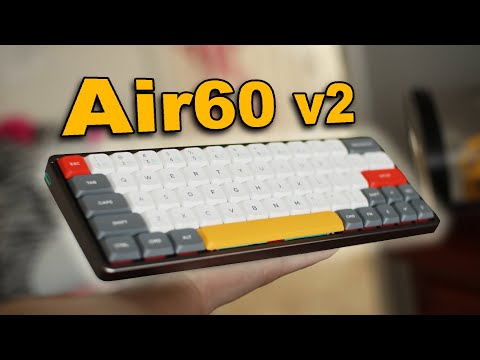 Low Profile Keyboards Can Sound Good!? | Nuphy Air60 v2
