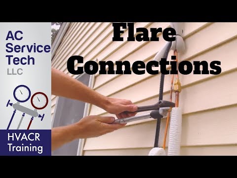How to Flare and Install Copper Line Set on a Mini Split Unit!