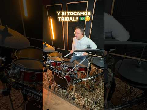 Y si tocamos tribal? 🥁🔥 #drummer #drums #averlymorillo