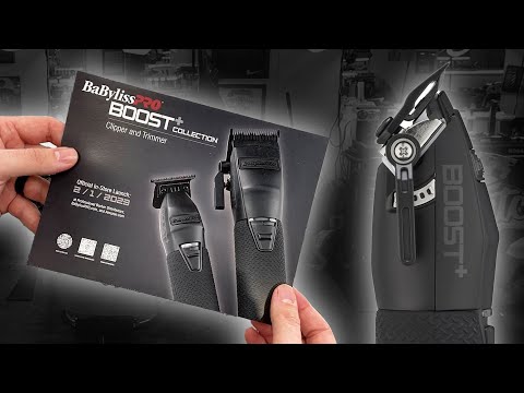 Matte Black Babyliss FX Boost+ Clipper and Trimmer...