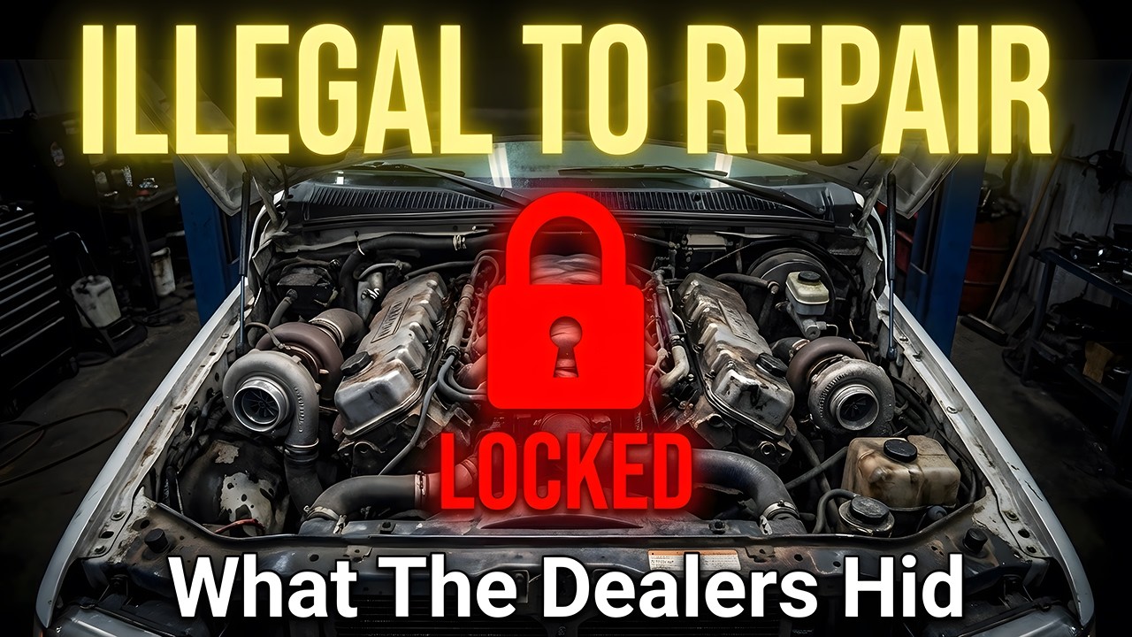 They Made These Trucks Illegal to Repair (And You're Paying For It)